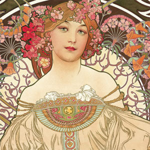 Alphonse Mucha Reverie 1897 Xbox One X Console Skin